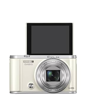 Amazon | CASIO デジタルカメラ EXILIM EX-ZR3200WE 自分撮り
